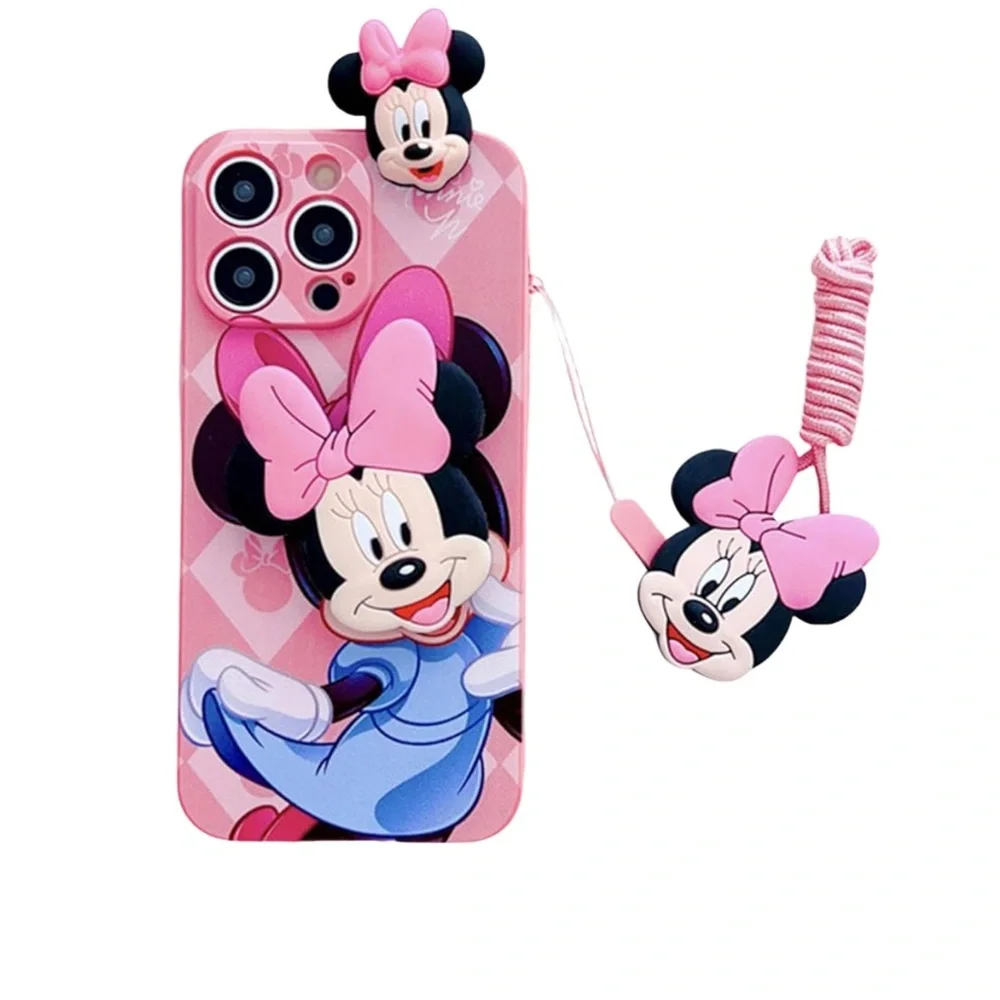 Minnie Mouse Pink Phone Case and Accessories iPhone 15 pro max